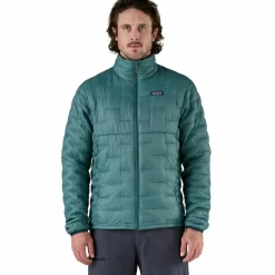 Sale Patagonia Micro Puff outdoor jack heren wetland blue