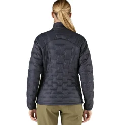 Discount Patagonia Micro Puff outdoor jack dames smolder blue