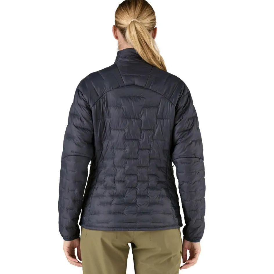 Discount Patagonia Micro Puff outdoor jack dames smolder blue