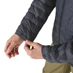Discount Patagonia Micro Puff outdoor jack dames smolder blue