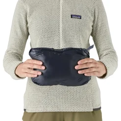 Discount Patagonia Micro Puff outdoor jack dames smolder blue