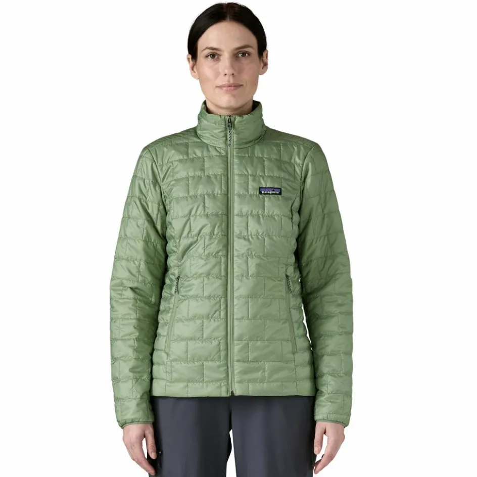 Clearance Patagonia Nano Puff outdoor jack dames ellwood green