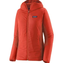 Patagonia Nano-Air Light Hybrid Hoody outdoor vest dames pimento red