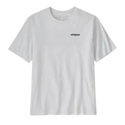 New Patagonia P-6 Logo Responsibili-Tee shirt heren white