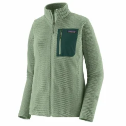 Patagonia R1 Air fleece vest dames ellwood green