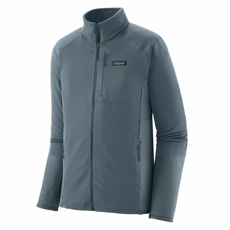 Sale Patagonia R1 fleece vest heren utility blue