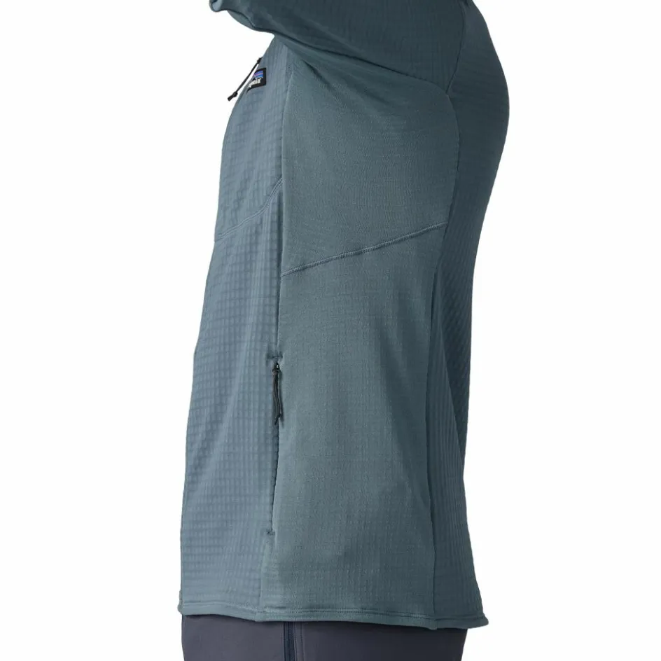 Sale Patagonia R1 fleece vest heren utility blue