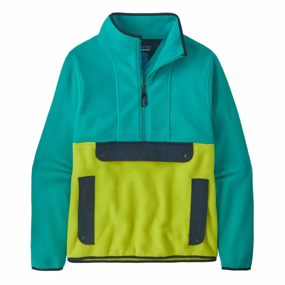 Patagonia Synchilla Fleece Anorak sweater heren phosphorus green