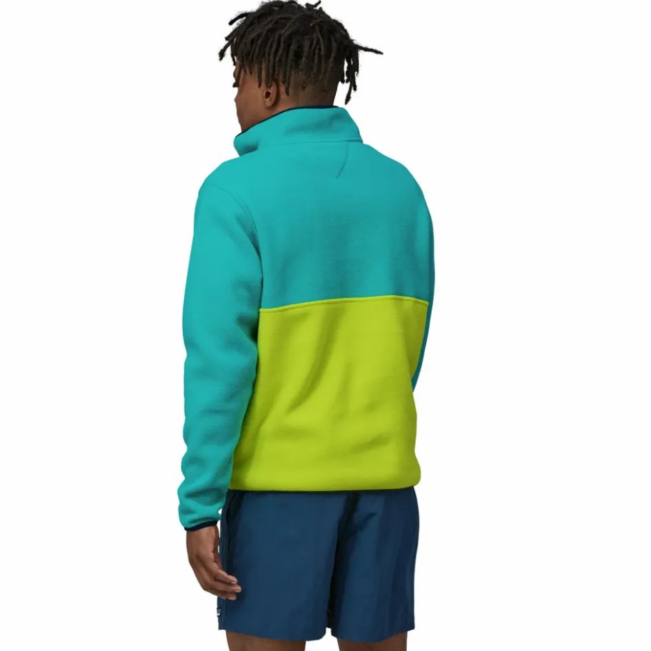 Patagonia Synchilla Fleece Anorak sweater heren phosphorus green