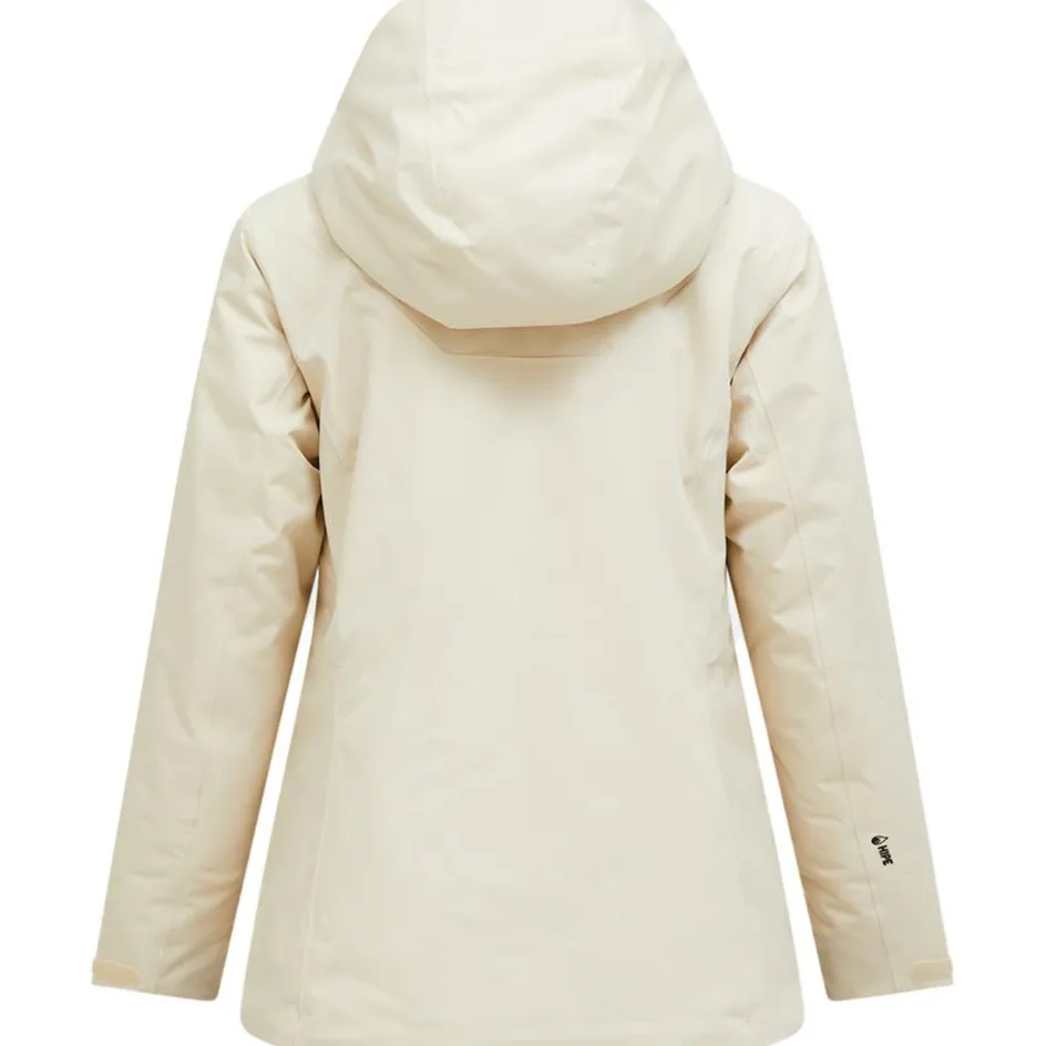 Peak Performance ANIMA softshell winterjas dames sand fog