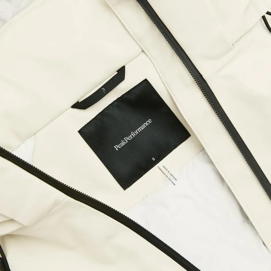 Peak Performance ANIMA softshell winterjas dames sand fog