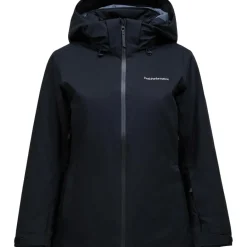 Peak Performance  ANIMA softshell winterjas dames black
