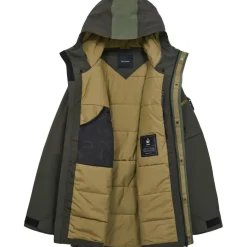 Clearance Peak Performance  2L Stretch parka winterjas heren olive extreme pine needle