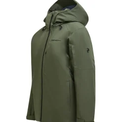 Hot Peak Performance MAROON softshell winterjas heren pine needle