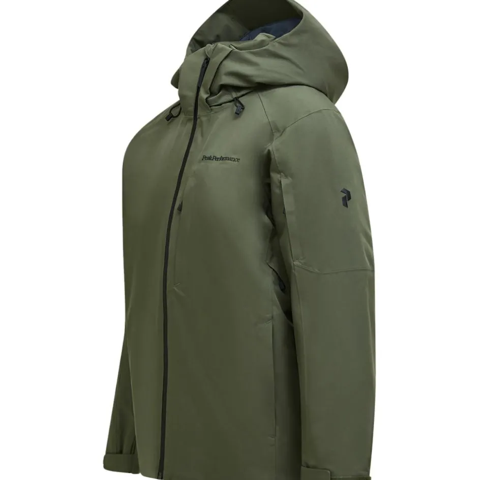 Hot Peak Performance MAROON softshell winterjas heren pine needle