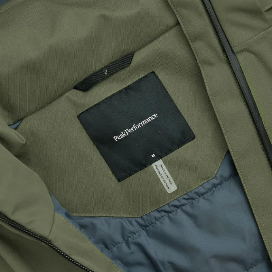 Hot Peak Performance MAROON softshell winterjas heren pine needle