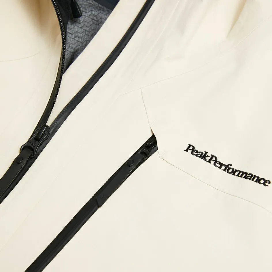 Peak Performance VERTEC softshell winterjas dames sand fog