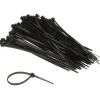 Perel Tie-wrap 100 x 2,5 mm zwart per 100 stuks