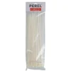 Perel Tie-wrap transparant 400 x 7,6 mm 100 stuks