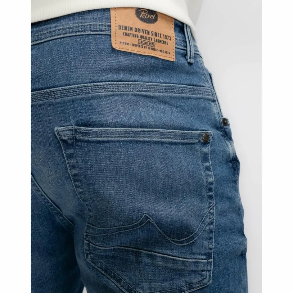 Petrol Industries Seaham 36 inch jeans heren bright indigo