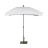 Discount Platinum Aruba parasol 200 x 130 white
