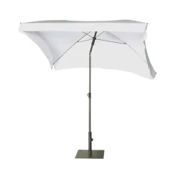 Discount Platinum Aruba parasol 200 x 130 white