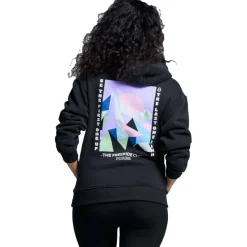 Poederbaas CL hoodie dames black