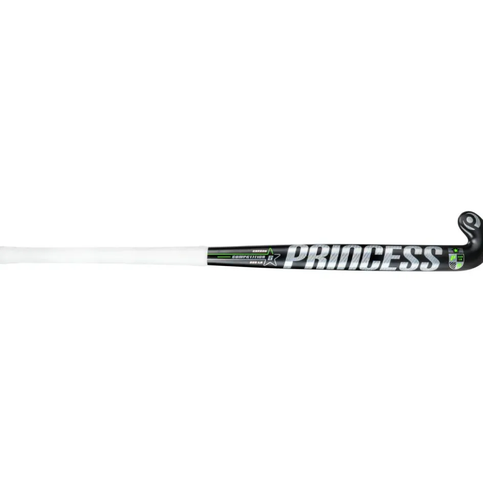 Outlet Princess Hockey Competition 5 STAR SG9 Low Bow hockeystick black green - 36,5 inch