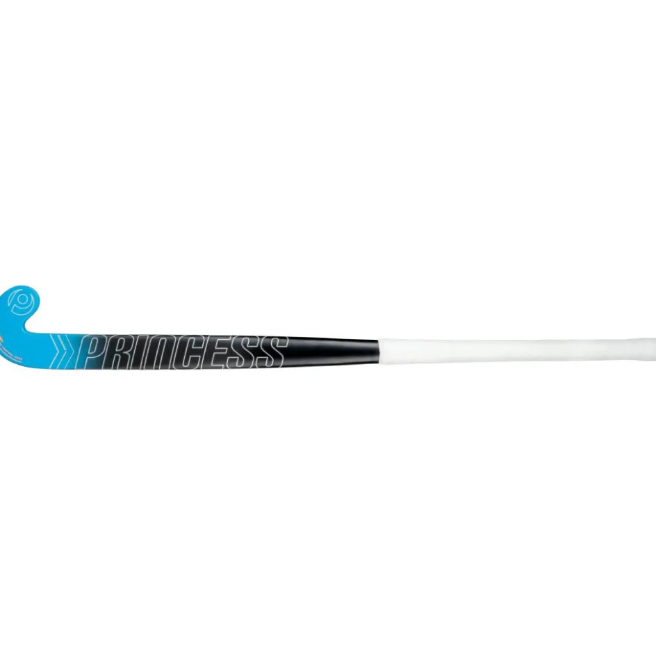 Sale Princess Hockey Competition 3 STAR SG9 Low Bow hockeystick black blue - 36,5 inch