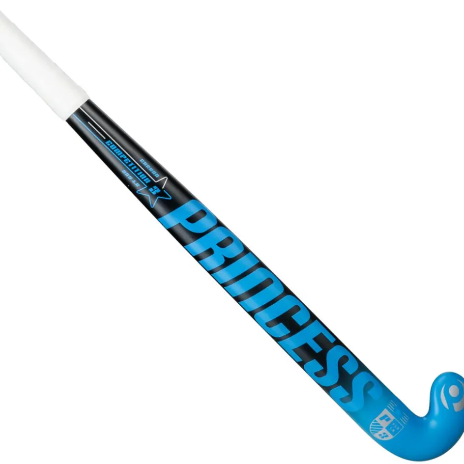 Sale Princess Hockey Competition 3 STAR SG9 Low Bow hockeystick black blue - 36,5 inch