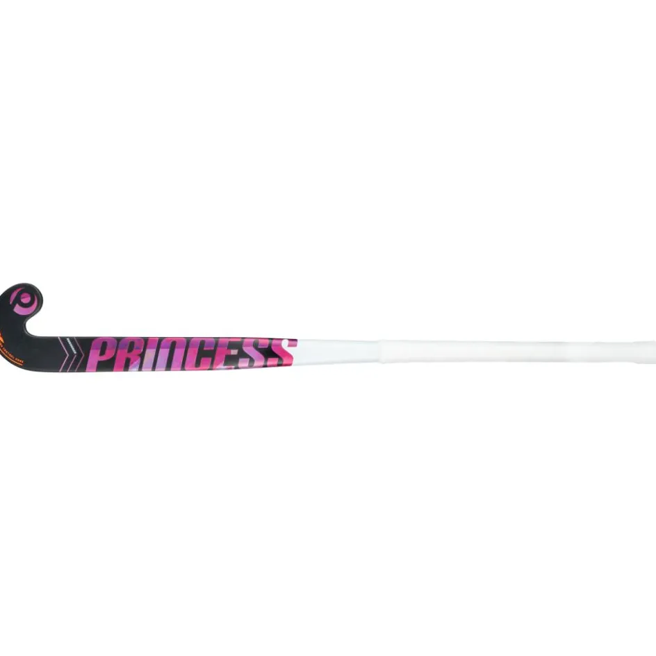 Princess Hockey No Excuse Rise P1 Mid Bow hockeystick junior black pink