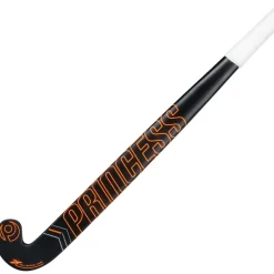 Online Princess Hockey Premium 6 STAR SG9 Low Bow hockeystick black orange