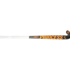 Best Princess Hockey  Premium 7 STAR SG9 Low Bow hockeystick junior black orange
