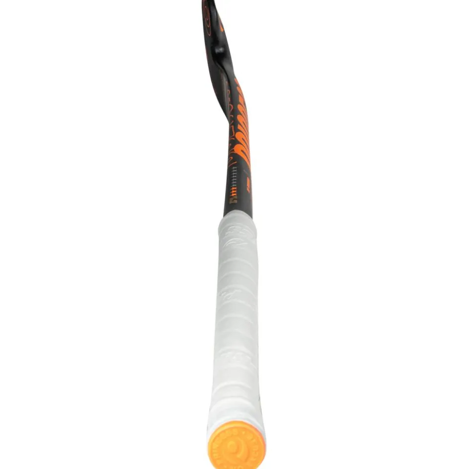 Best Princess Hockey Premium 7 STAR SG9 Low Bow hockeystick junior black orange