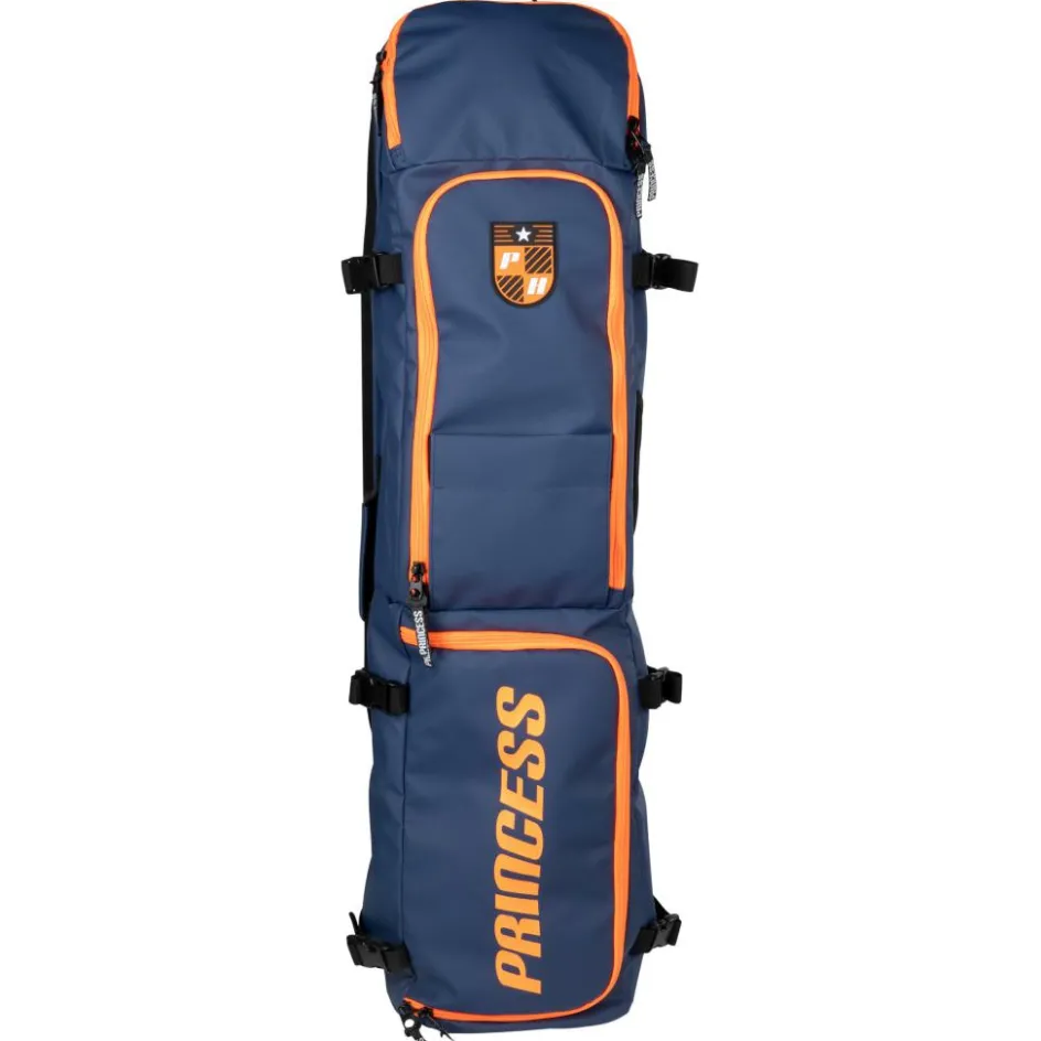 Princess Hockey Premium 5 sticks hockeytas navy orange