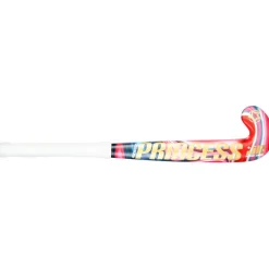 Princess Hockey Woodcore hockeystick junior marble pink - 18 inch