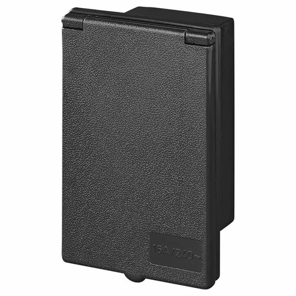 New ProPlus CEE wandinvoerdoos rechthoekig zwart