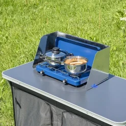 Hot ProPlus Kookwindscherm 3-delig staal