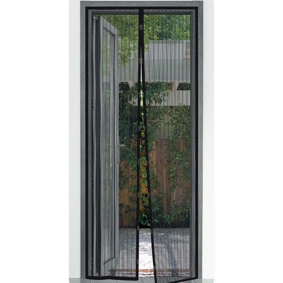 ProPlus Magnetische hordeur 210 x 100 cm black