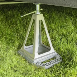 ProPlus Onderlegplaten voor caravansteunvoeten  set van 4 stuks