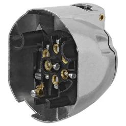 ProPlus 7+1-polige metalen stekkerdoos