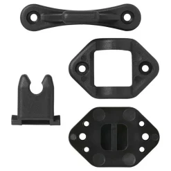 ProPlus Scharnierende deurvanger zwart