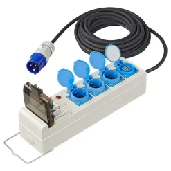 ProPlus Tent-vouwwagen stekkerdoos met aardlekschakelaar  10 meter