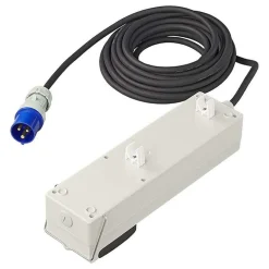 ProPlus Tent-vouwwagen stekkerdoos met aardlekschakelaar  10 meter