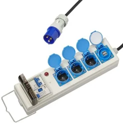 ProPlus Tent-vouwwagen stekkerdoos met aardlekschakelaar  10 meter