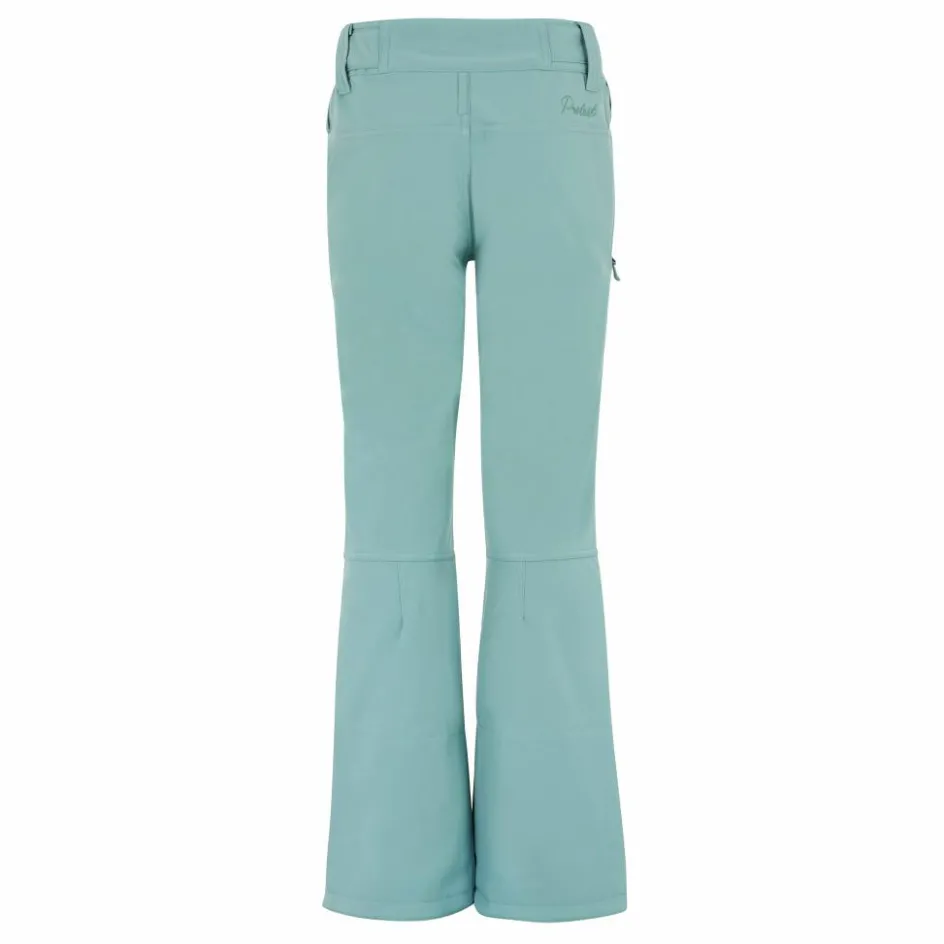 New Protest Lole softshell skibroek junior crocodile green