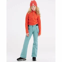 New Protest Lole softshell skibroek junior crocodile green