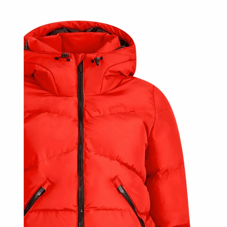 Protest Preppy winterjas dames poppy red