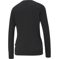Hot Puma Essentials Logo Crew sweater dames black