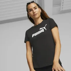 Puma Essentials Logo shirt dames black